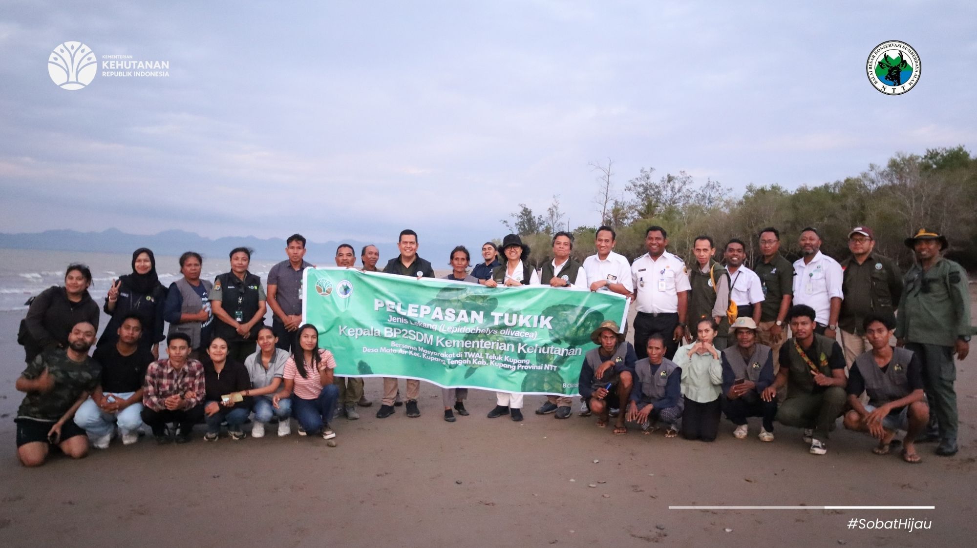 Kunjungan Wamen Dikti dan BBKSDA NTT ke Lokasi Sekolah Garuda dan Kawasan Konservasi di NTT