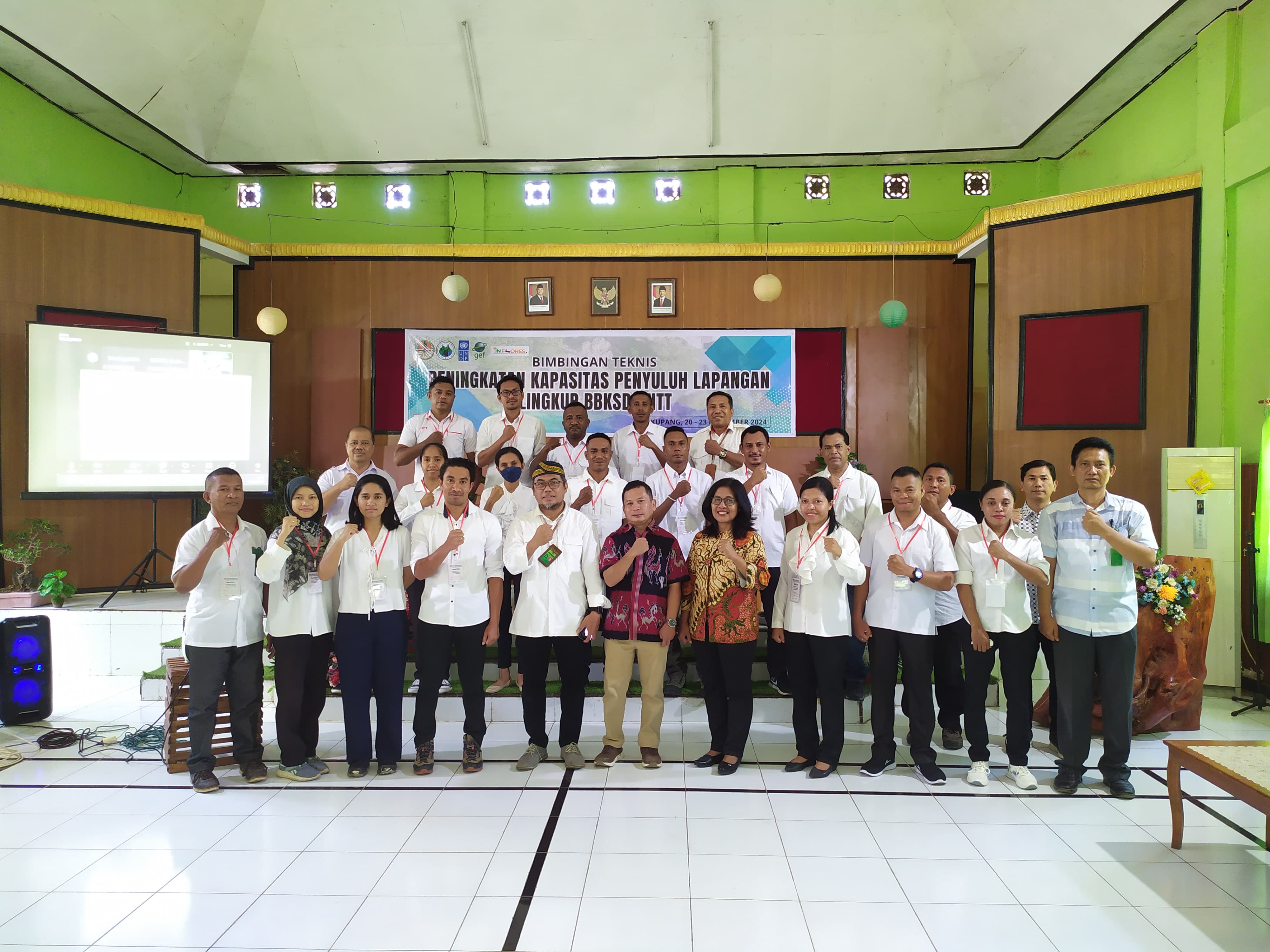 Peningkatan Kapasitas Penyuluh Lapangan Lingkup BBKSDA NTT