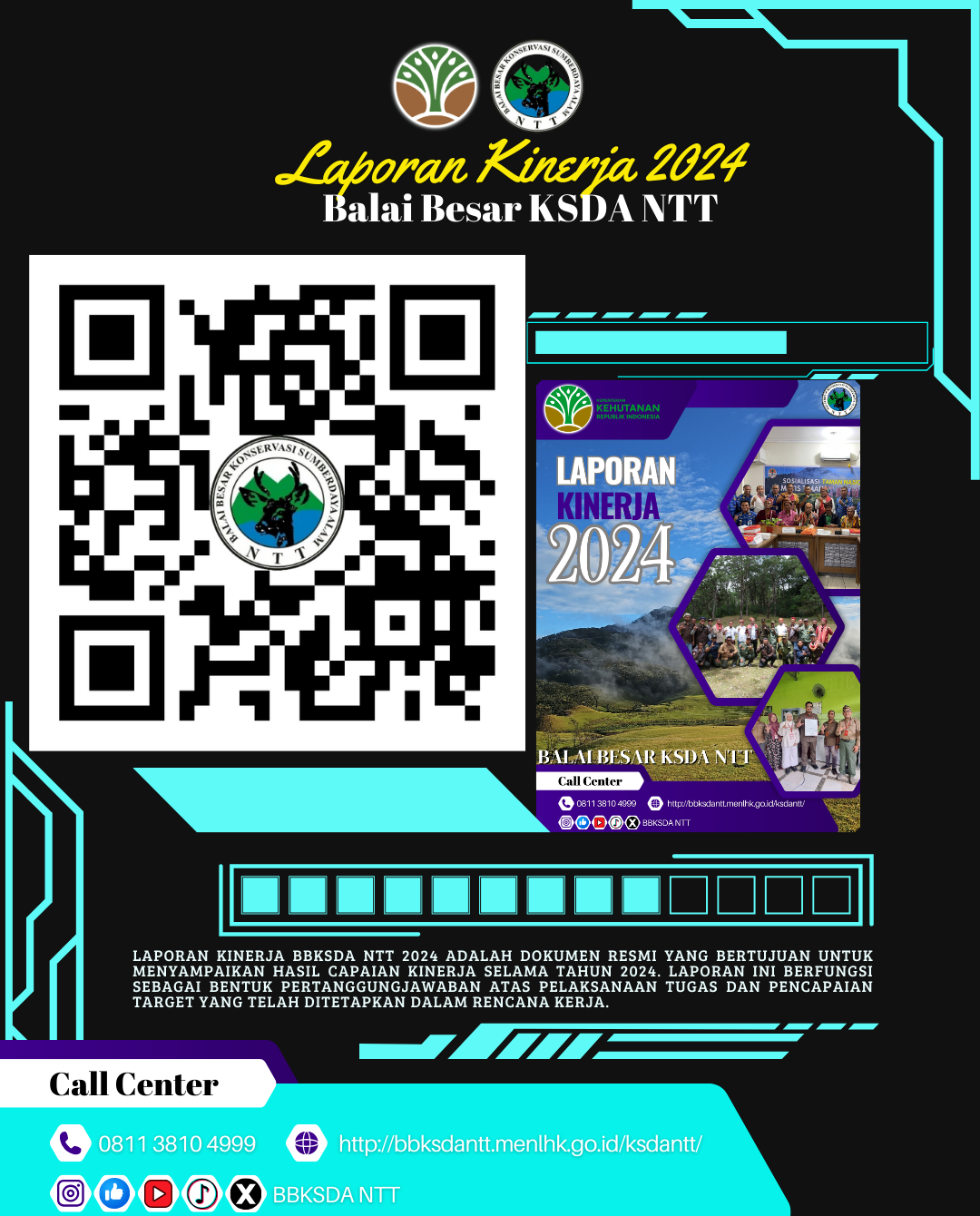 Laporan Kinerja BBKSDA NTT 2024