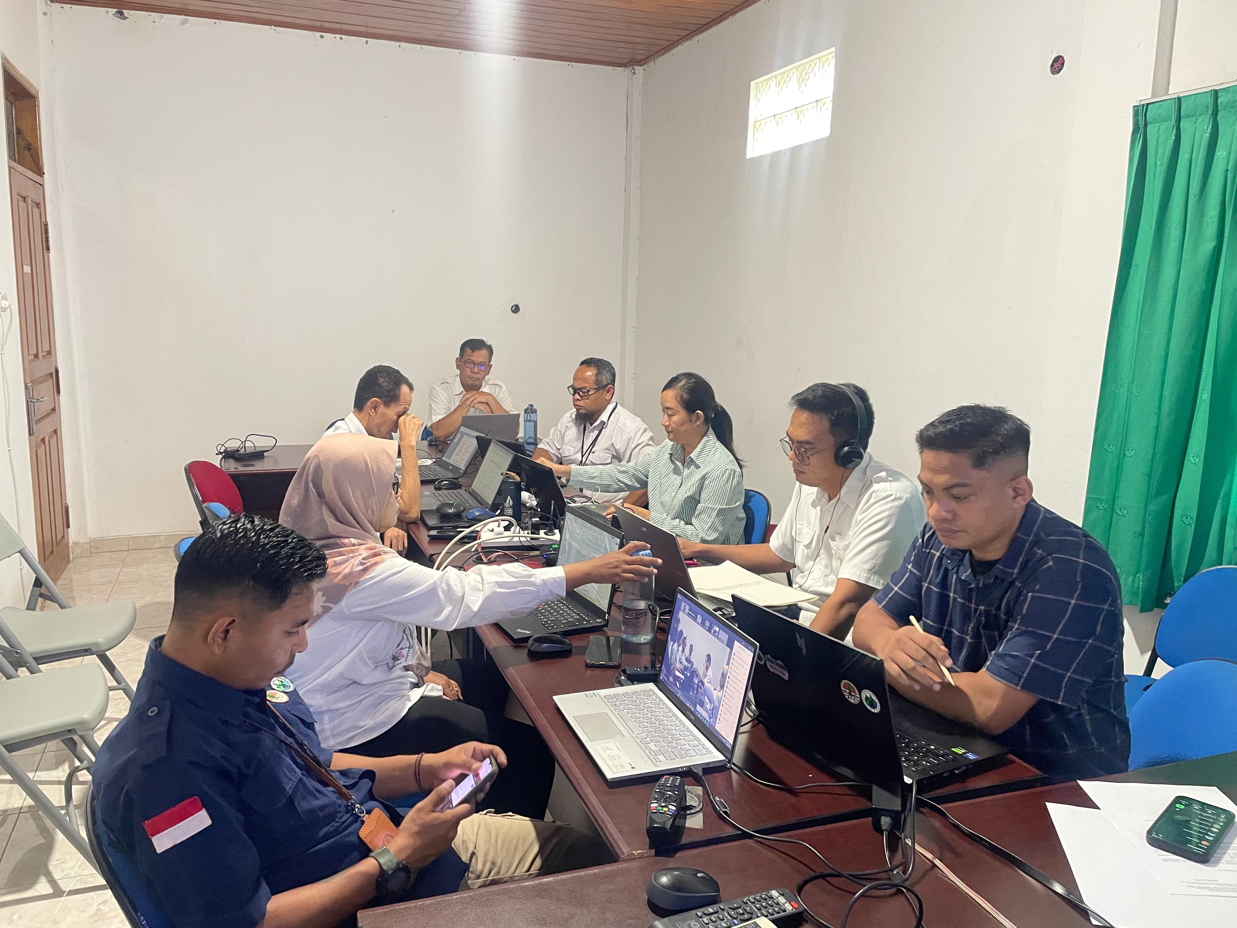 Rapat Evaluasi Terkait Sistem Informasi dan Data Konservasi Sumber Daya Alam Hayati dan Ekosistem (SIDAK) Lingkup Balai Besar KSDA NTT