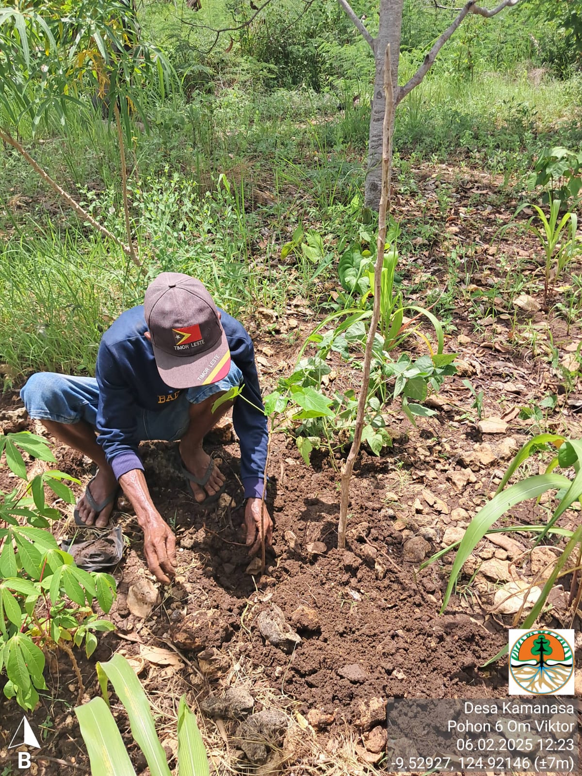 Penanaman Bersama Masyarakat di SM Kateri